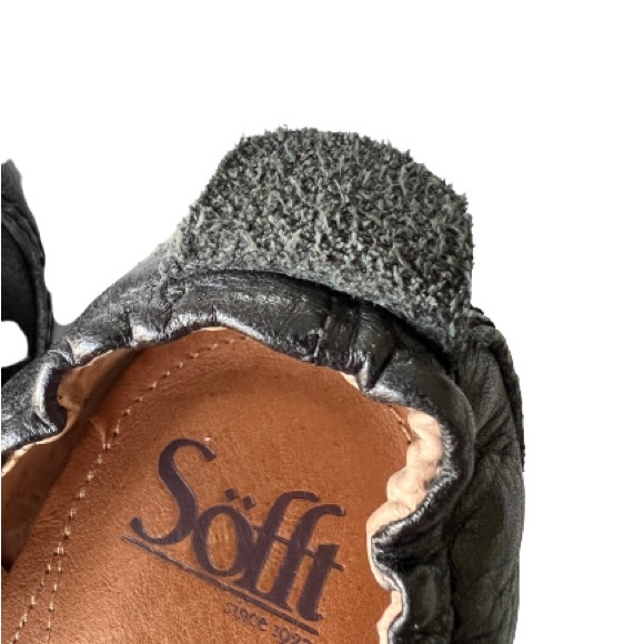Sofft Women’s Sydney Ballet Black Leather Lining Flats - Picture 8 of 16